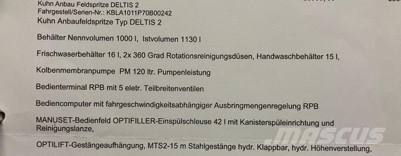 Kuhn Deltis 2 Další