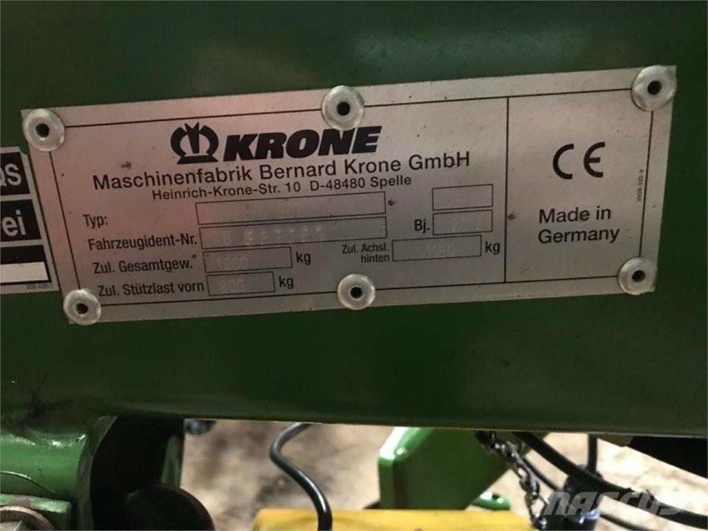 Krone Swadro 807 Řádkovače