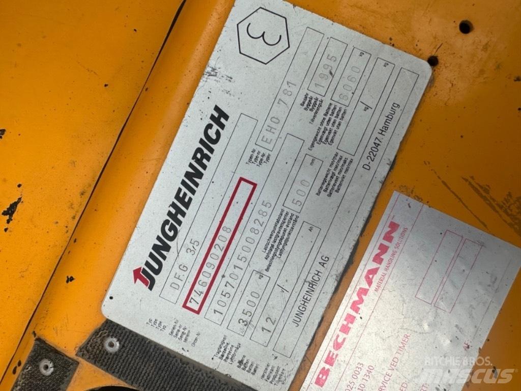 Jungheinrich EFD35 Dieselové vozíky