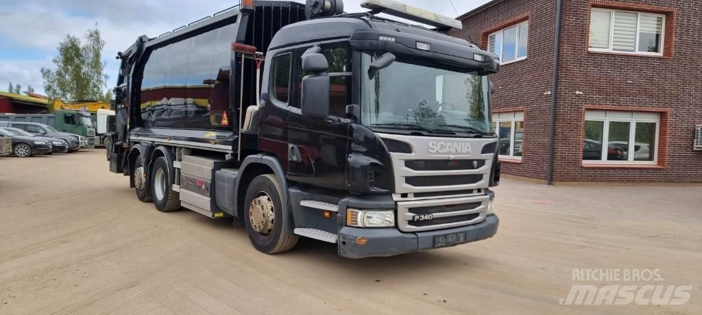 Scania P340 Gas Popelářské vozy