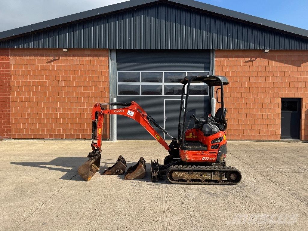 Kubota U 17-3 Mini rýpadla < 7t