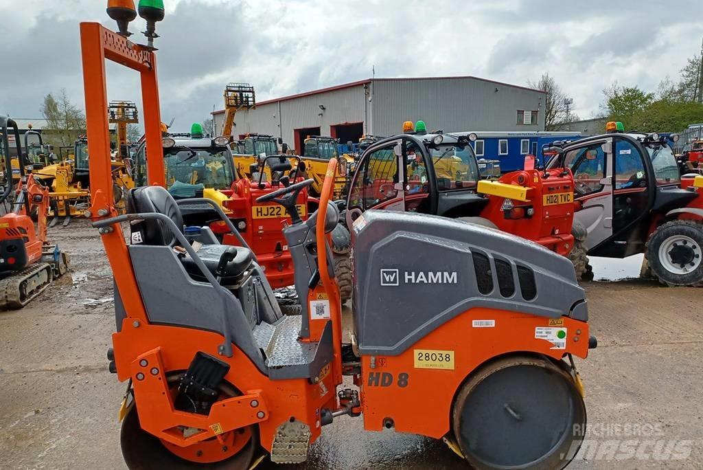Hamm HD 8 VV Tandemové válce