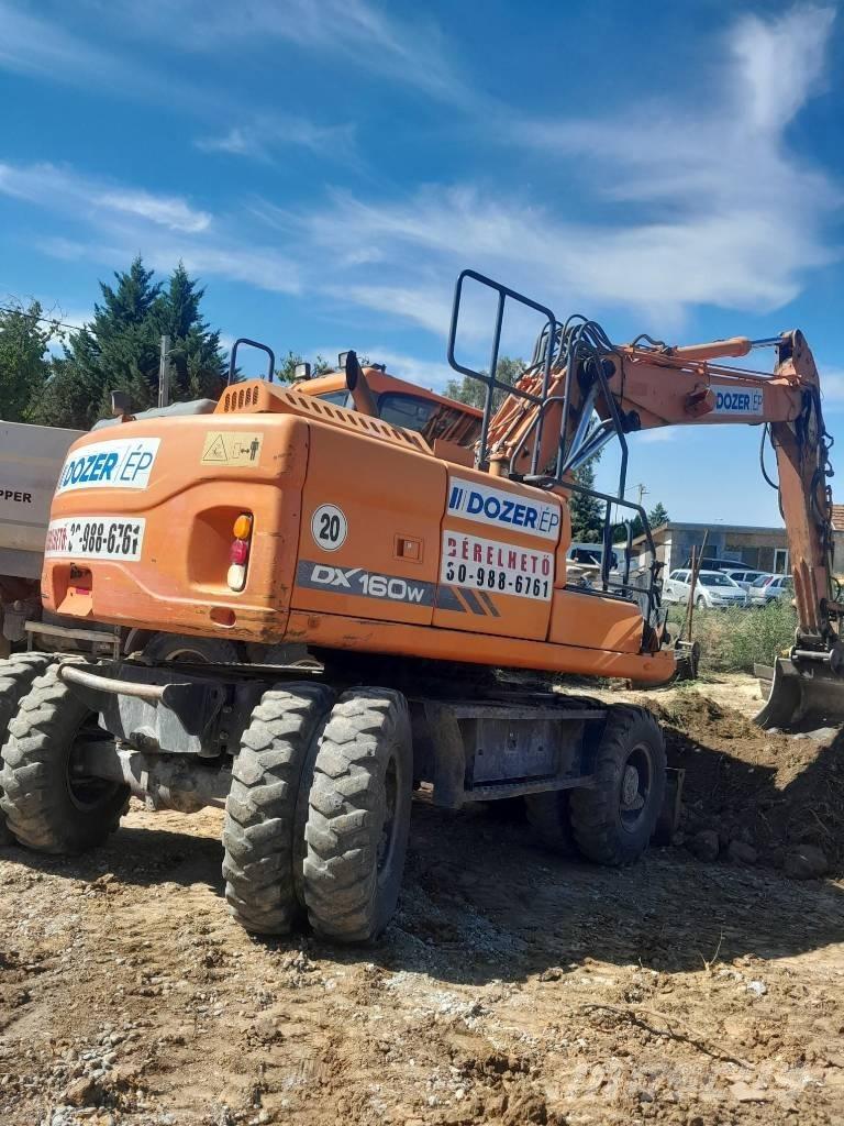 Doosan DX 160 W-3 Kolová rýpadla