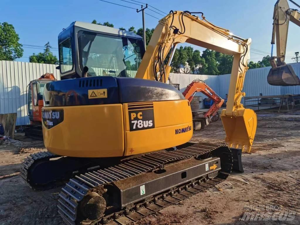 Komatsu pc78 Pásová rýpadla