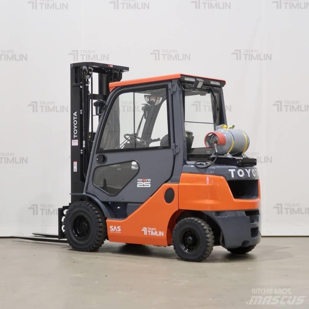 Toyota 02-8FGF25 LPG vozíky