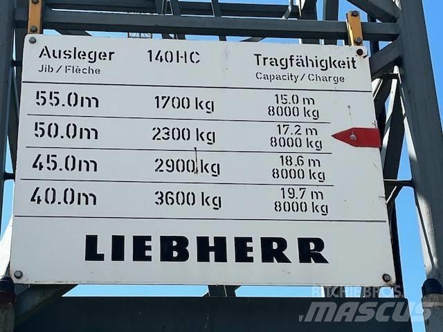 Liebherr 140 HC Stavební jeřáby