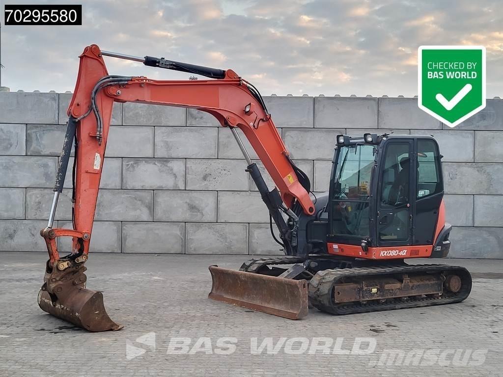 Kubota KX080-4a Mini rýpadla < 7t