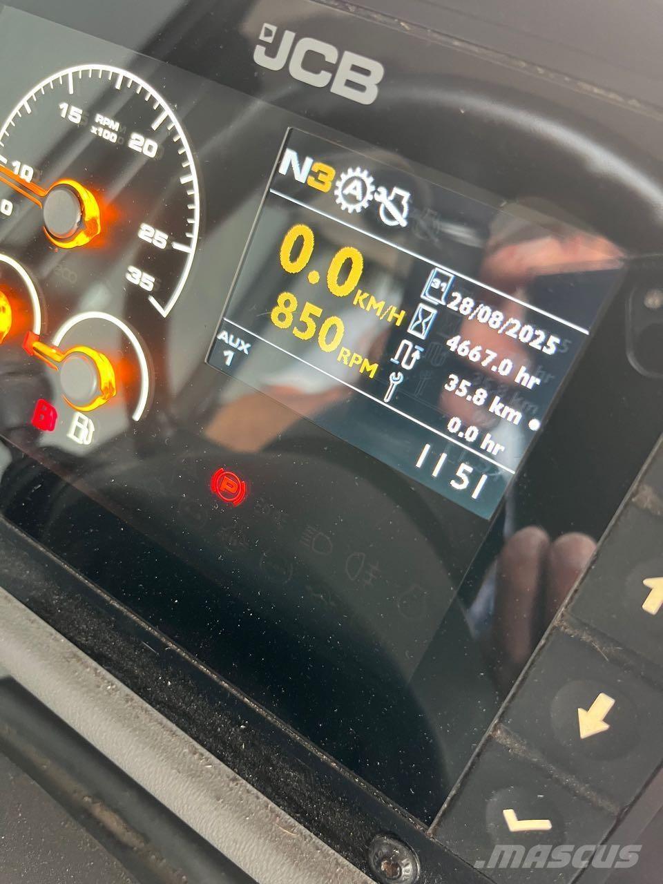 JCB TM 320 Agri Kolové nakladače