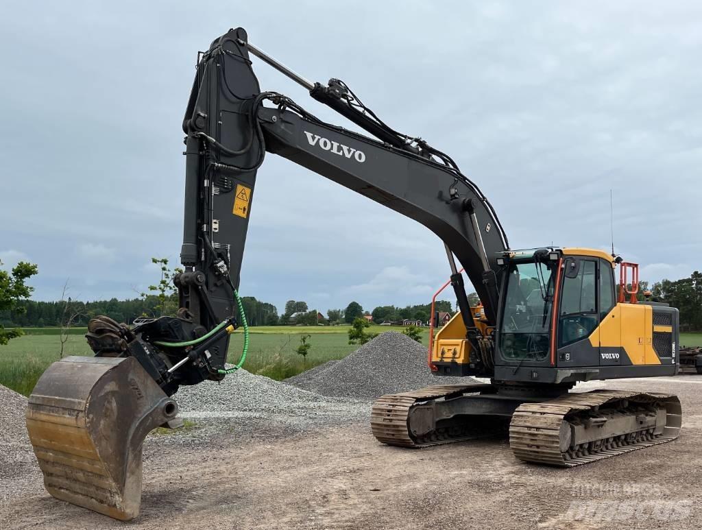Volvo EC 220 E Pásová rýpadla