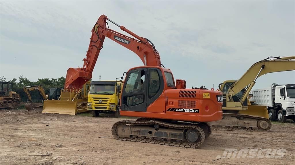 Doosan DX 120 Pásová rýpadla