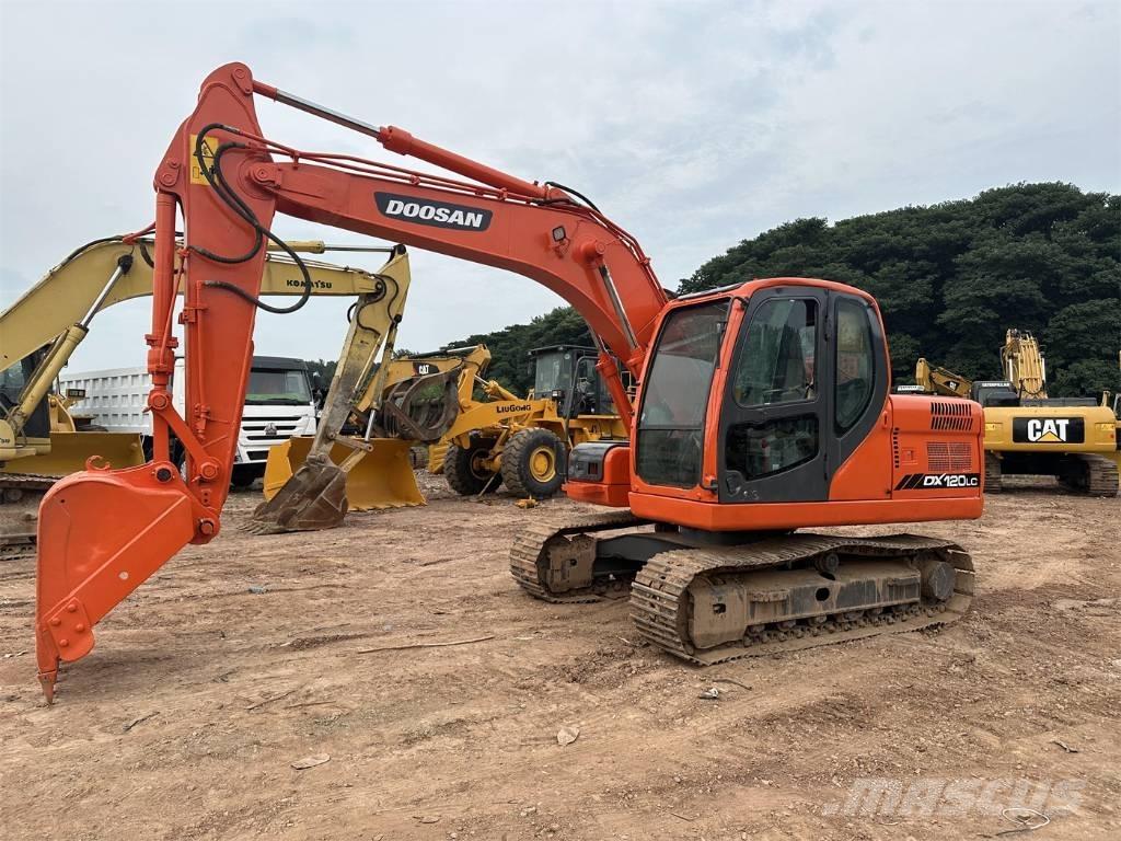 Doosan DX 120 Pásová rýpadla