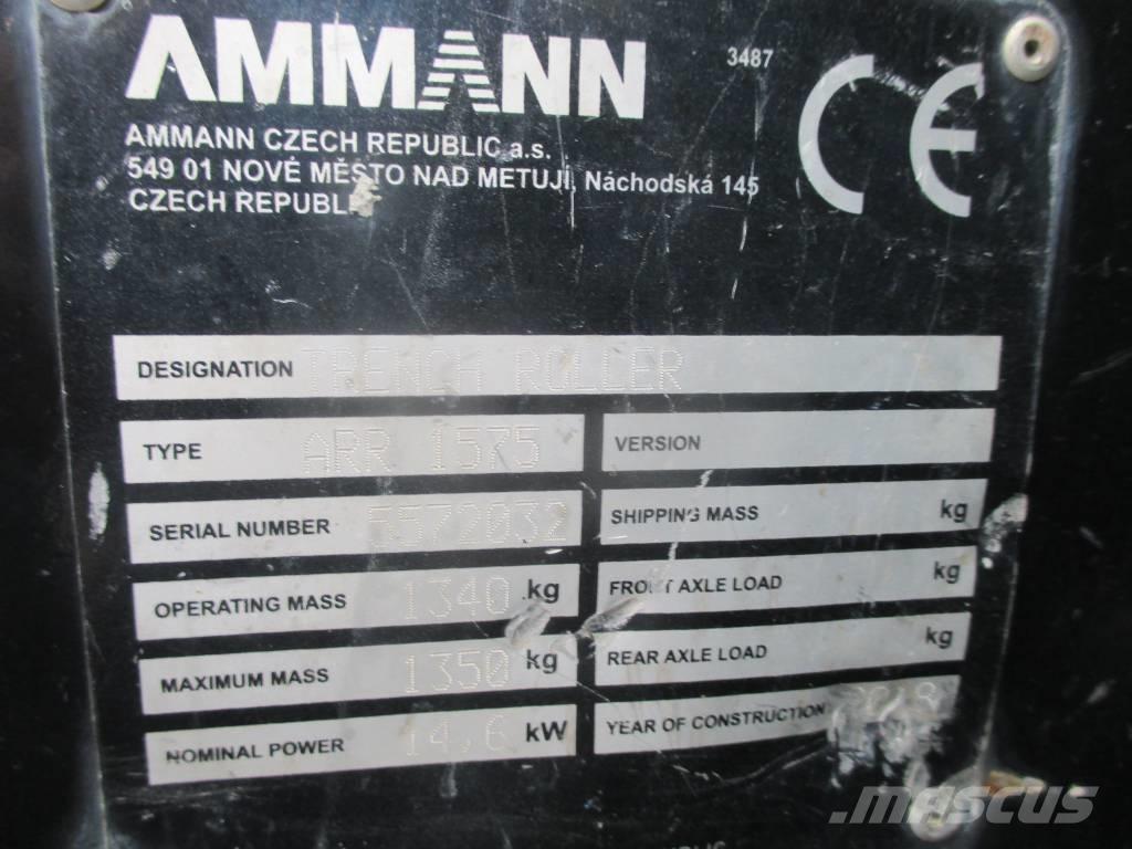 Ammann ARR 1575 Tandemové válce