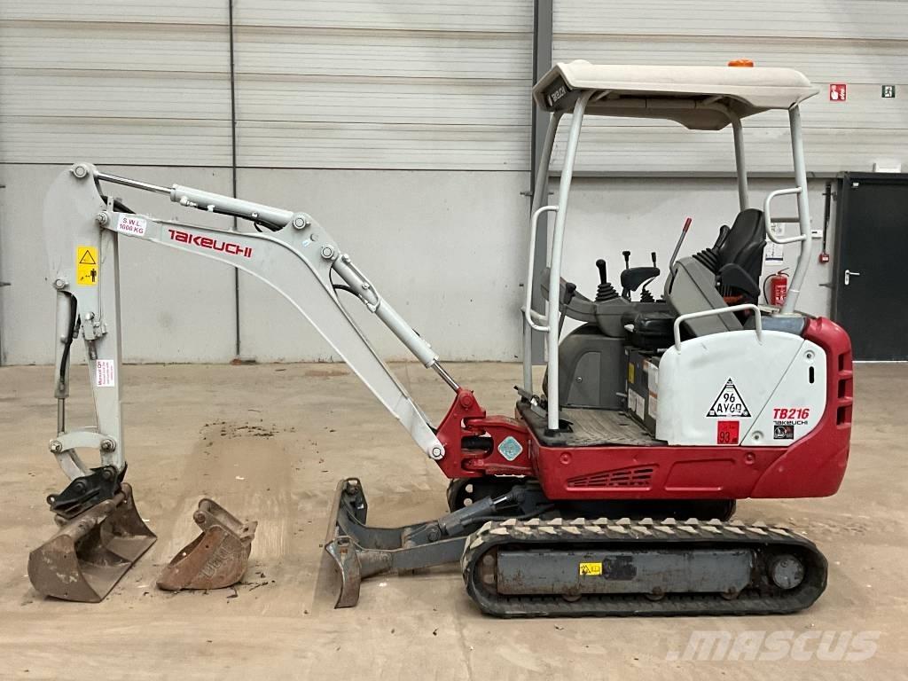 Takeuchi TB 216 Mini rýpadla < 7t