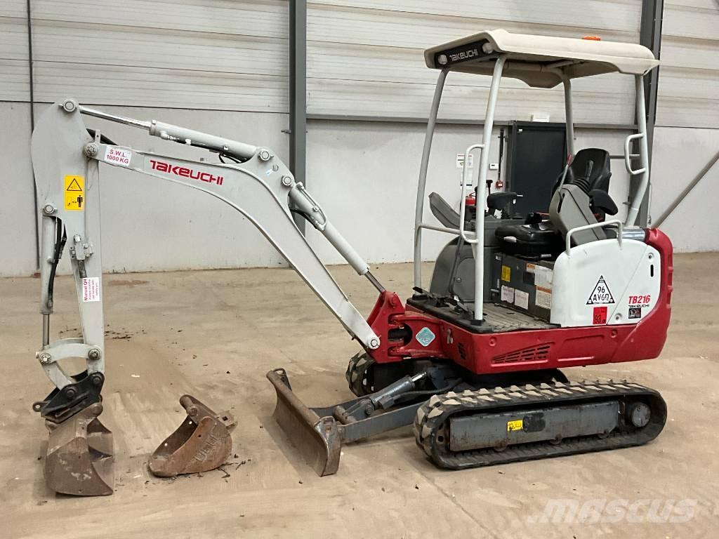 Takeuchi TB 216 Mini rýpadla < 7t