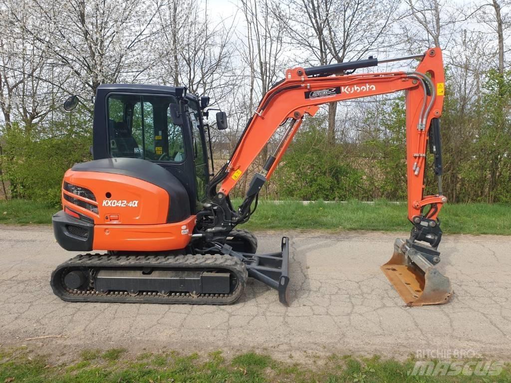 Kubota KX 042-4A Mini rýpadla < 7t