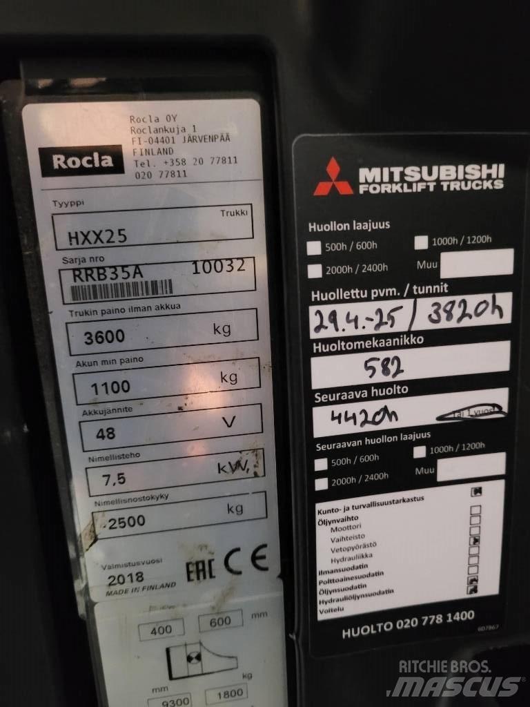 Rocla HXX25 Retraky