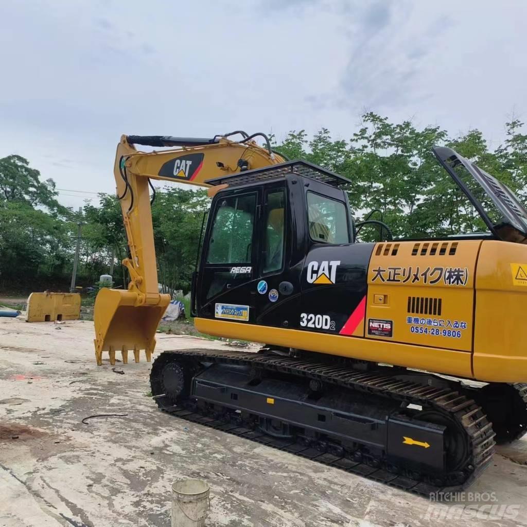 CAT 320D2 Pásová rýpadla