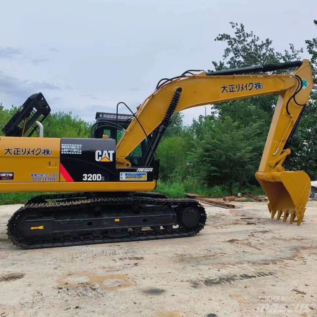 CAT 320D2 Pásová rýpadla