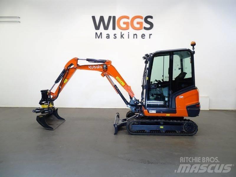 Kubota KX 027-4 Mini rýpadla < 7t