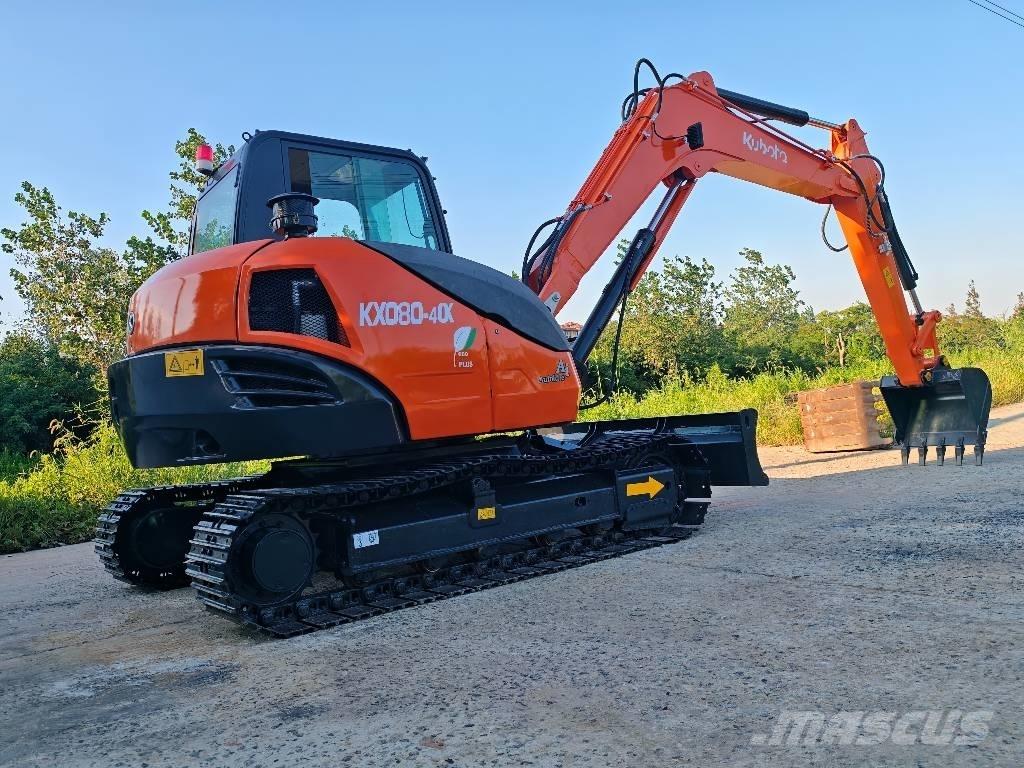 Kubota KX 080-4 CX Midi rýpadla 7t - 12t