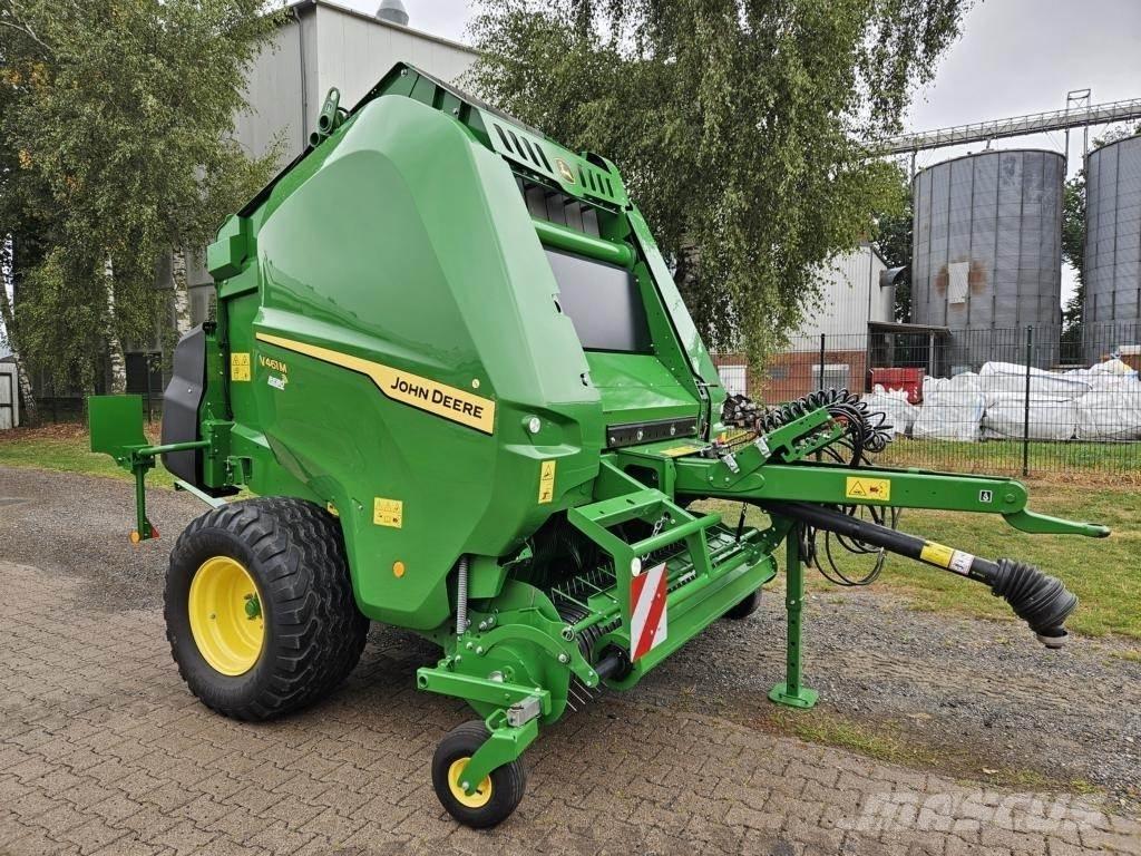John Deere V461M Lis na válcové balíky