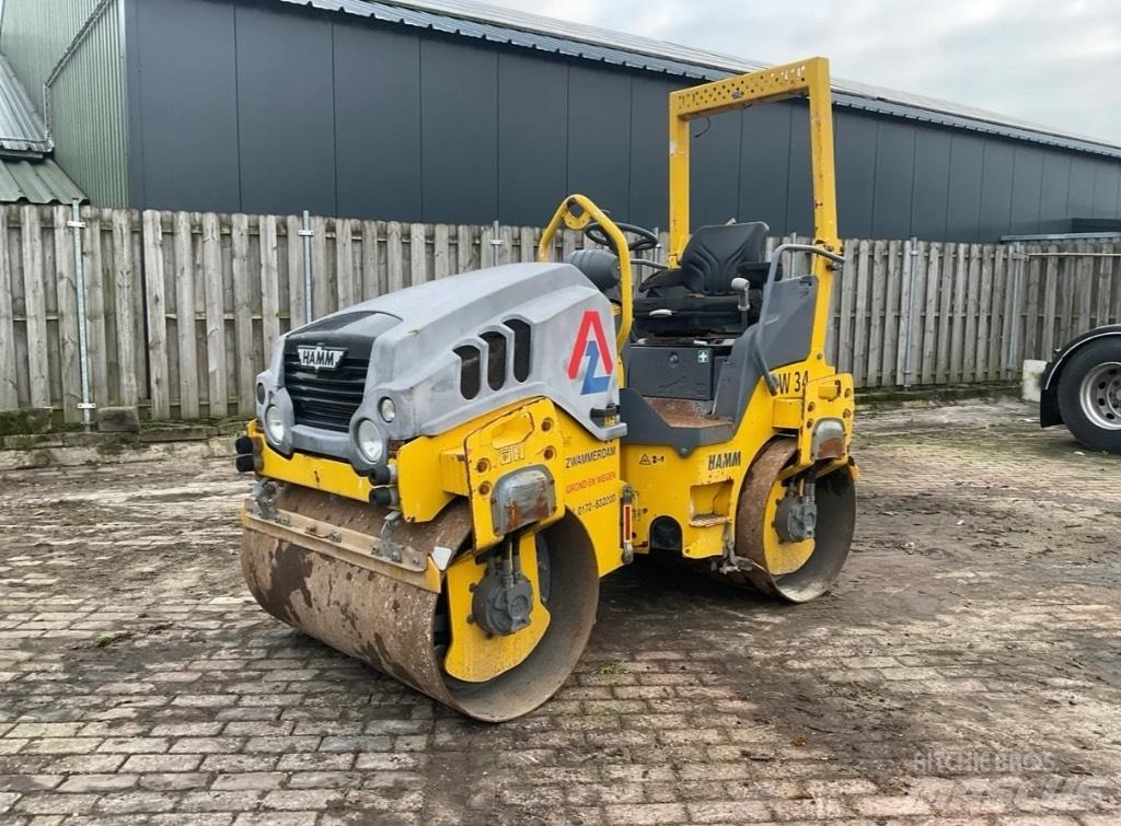 Hamm HD 12 VV Tandemové válce