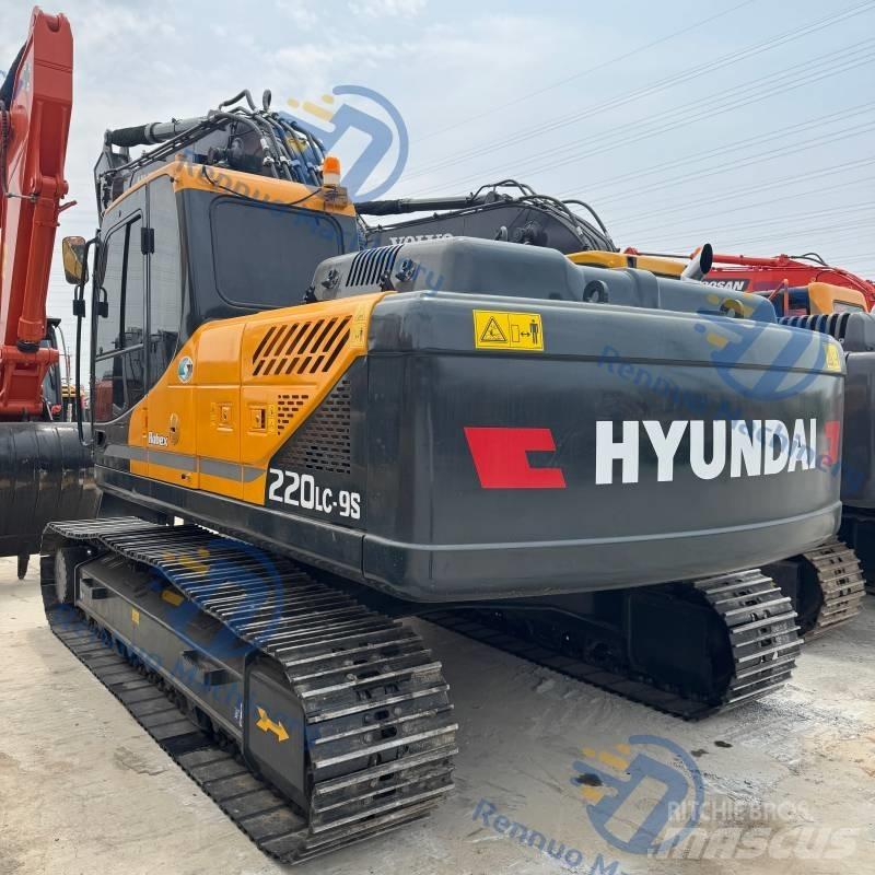 Hyundai R220-9S Pásová rýpadla