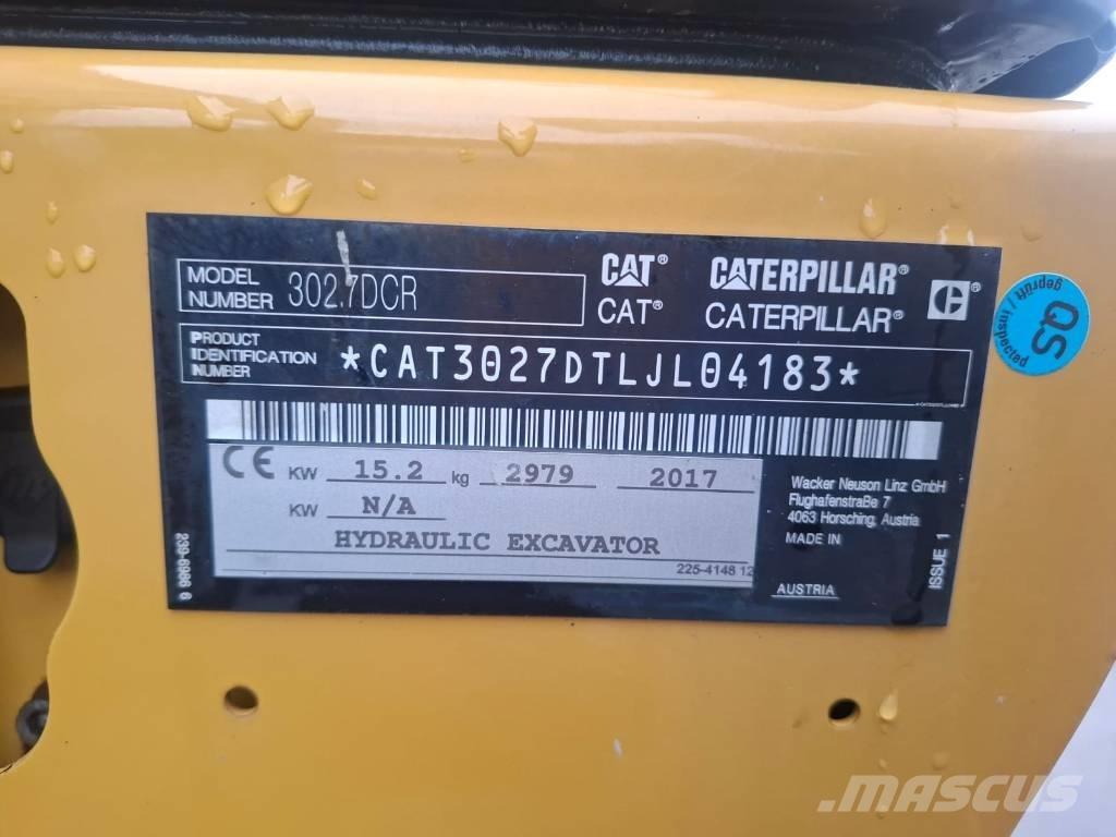 CAT 302.7 D CR Mini rýpadla < 7t