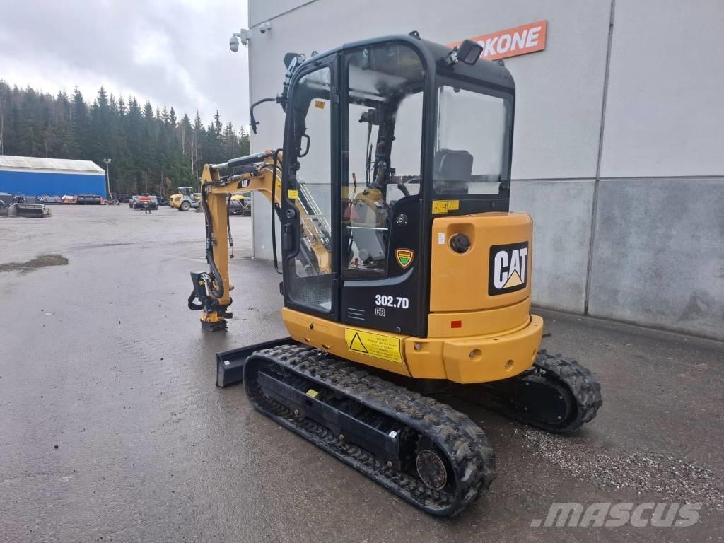 CAT 302.7 D CR Mini rýpadla < 7t