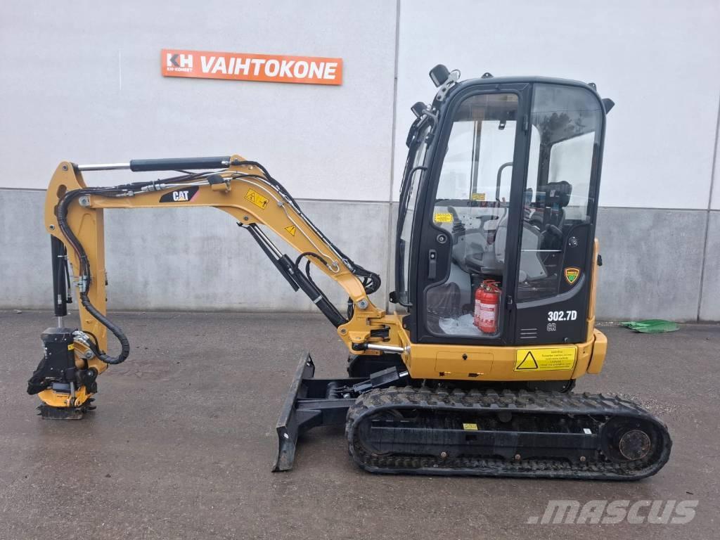 CAT 302.7 D CR Mini rýpadla < 7t