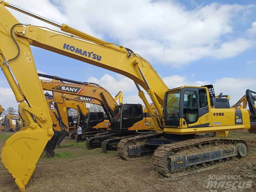 Komatsu PC450-8 Pásová rýpadla