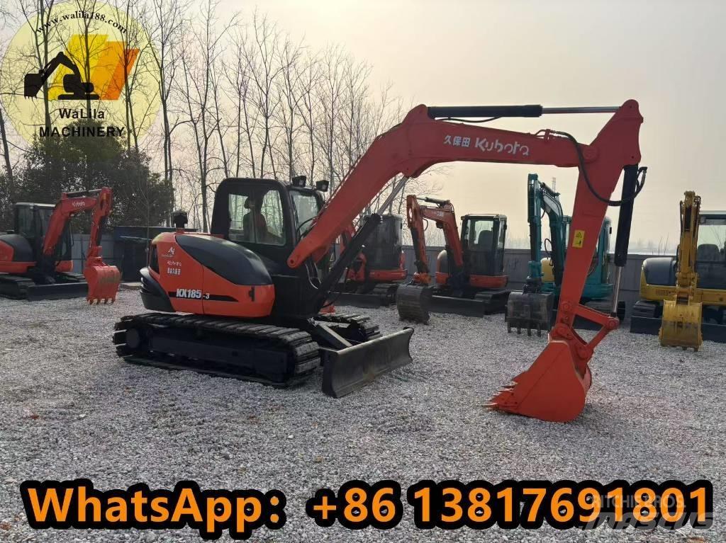 Kubota KX 185-3 Midi rýpadla 7t - 12t