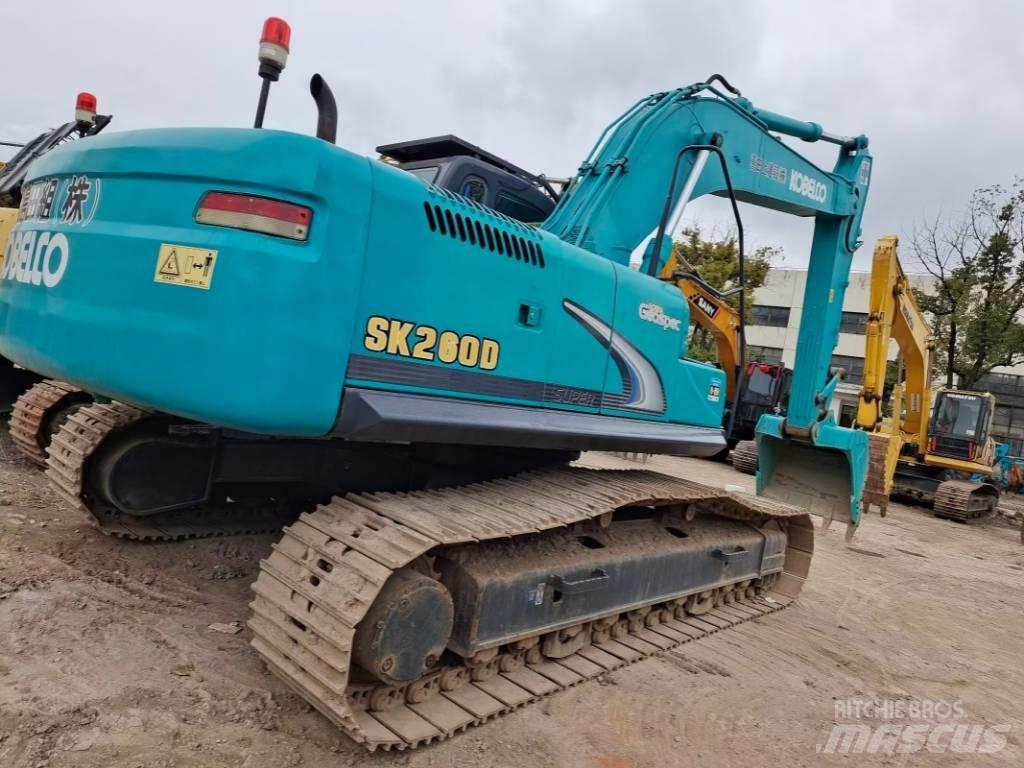 Kobelco SK260D Pásová rýpadla