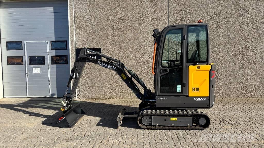 Volvo EC 18 Electric Mini rýpadla < 7t
