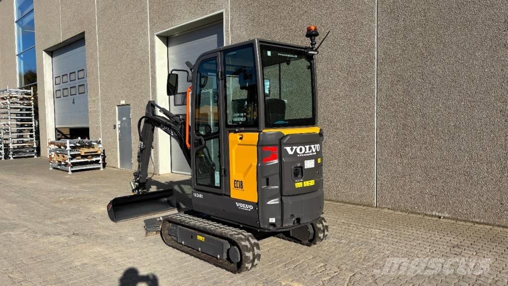 Volvo EC 18 Electric Mini rýpadla < 7t