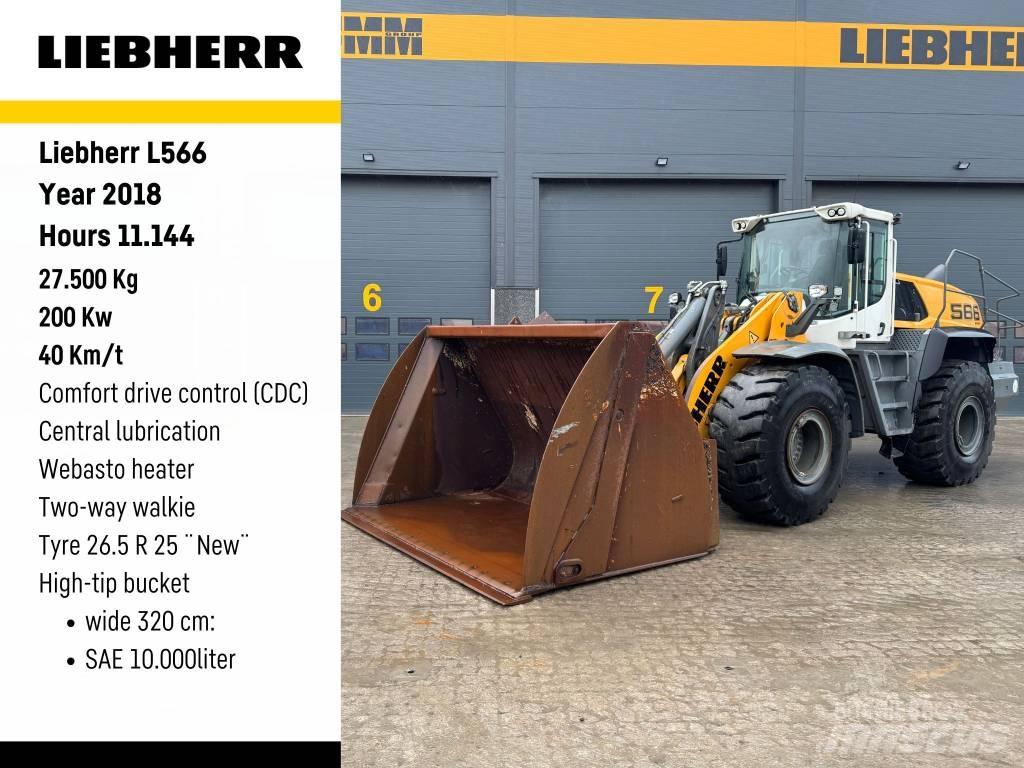 Liebherr L 566 Kolové nakladače