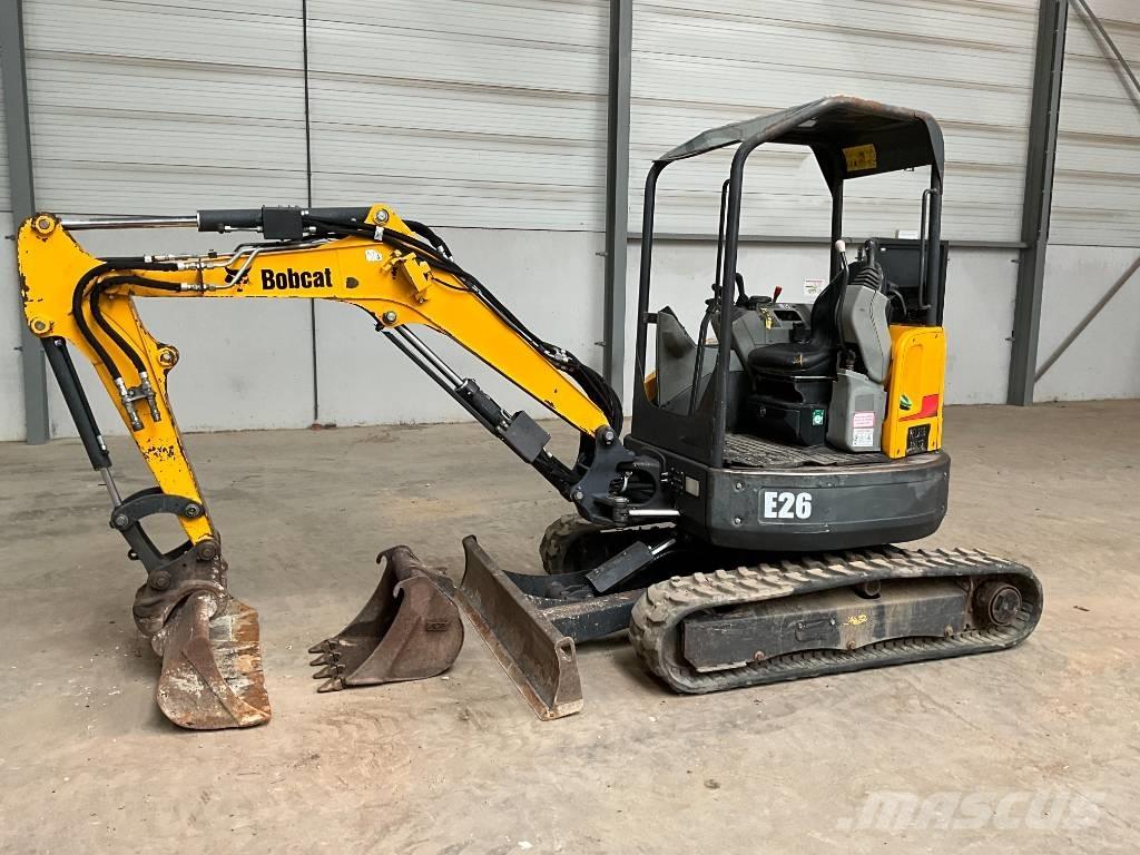 Bobcat E 26 EM Mini rýpadla < 7t