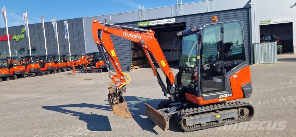 Kubota KX 027-4 Mini rýpadla < 7t
