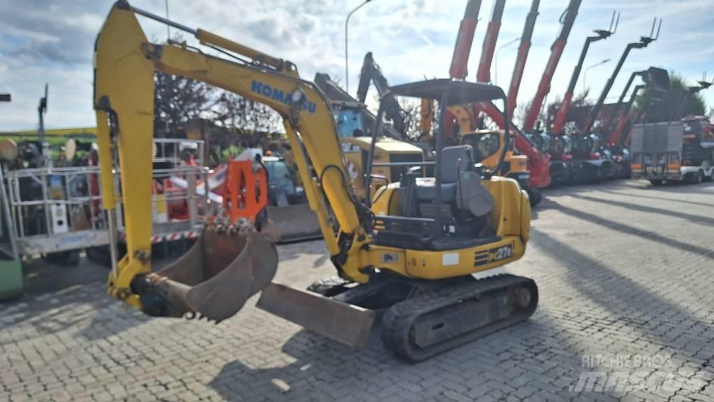 Komatsu PC27R-8 Mini rýpadla < 7t