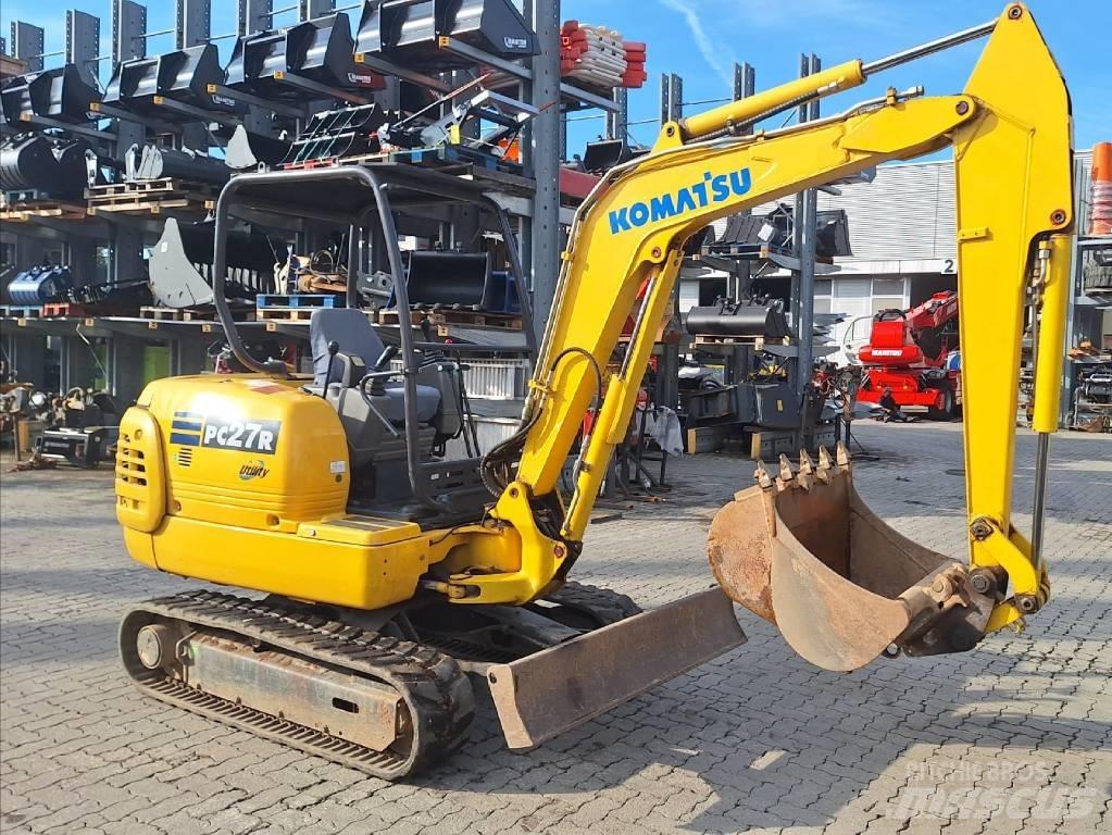 Komatsu PC27R-8 Mini rýpadla < 7t