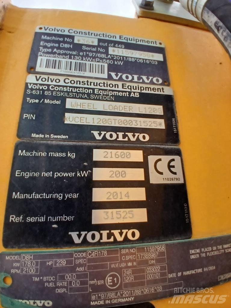 Volvo L 120 G Kolové nakladače