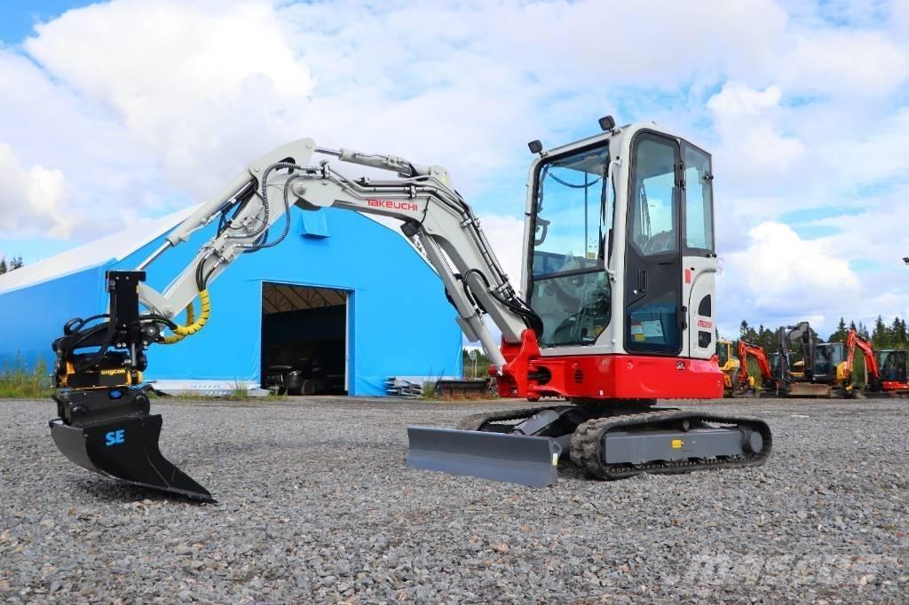 Takeuchi TB325R Mini rýpadla < 7t