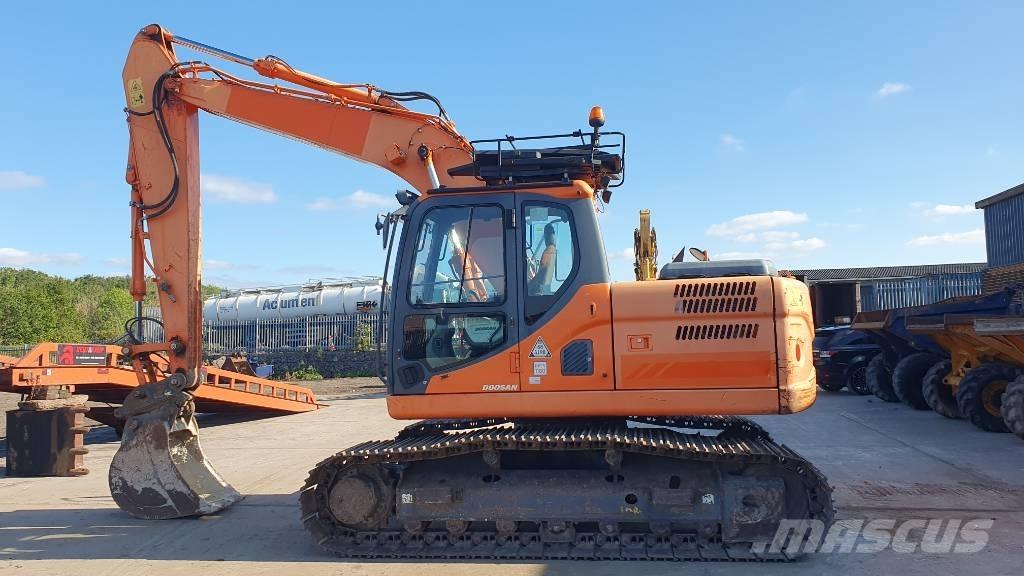 Doosan DX160LC-3 Pásová rýpadla