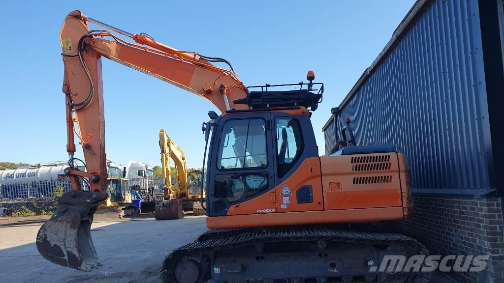 Doosan DX160LC-3 Pásová rýpadla