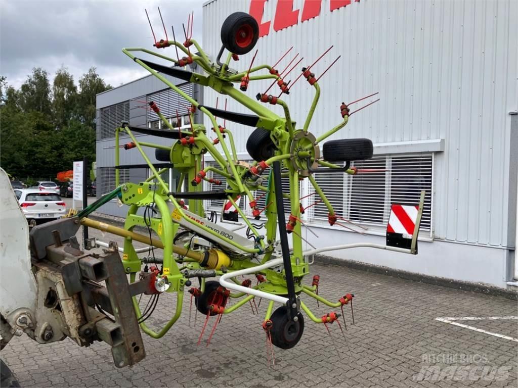CLAAS VOLTO 800 Obraceče a shrabovače sena