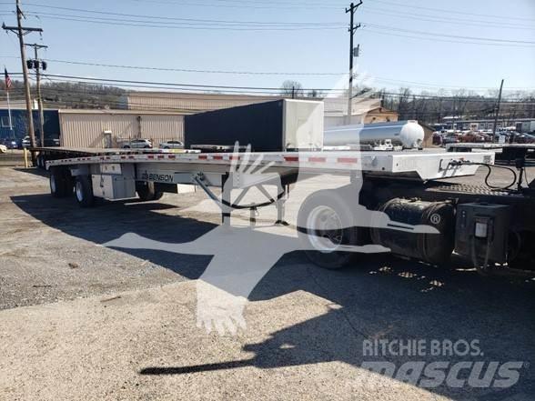 Benson ALUM FLATBED Valníkové návěsy/Návěsy se sklápěcími bočnicemi