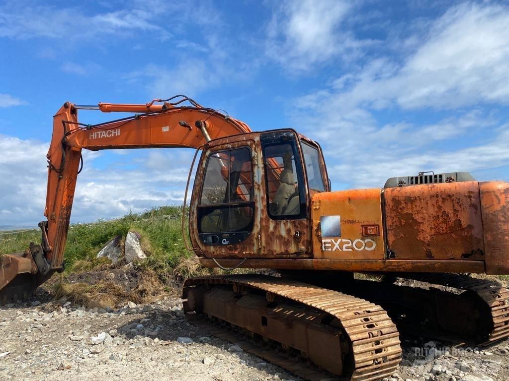 Hitachi EX 200-5 Pásová rýpadla