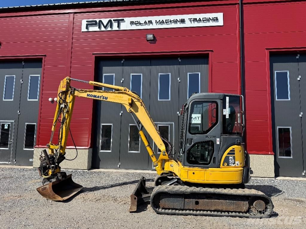 Komatsu PC 50 Mini rýpadla < 7t