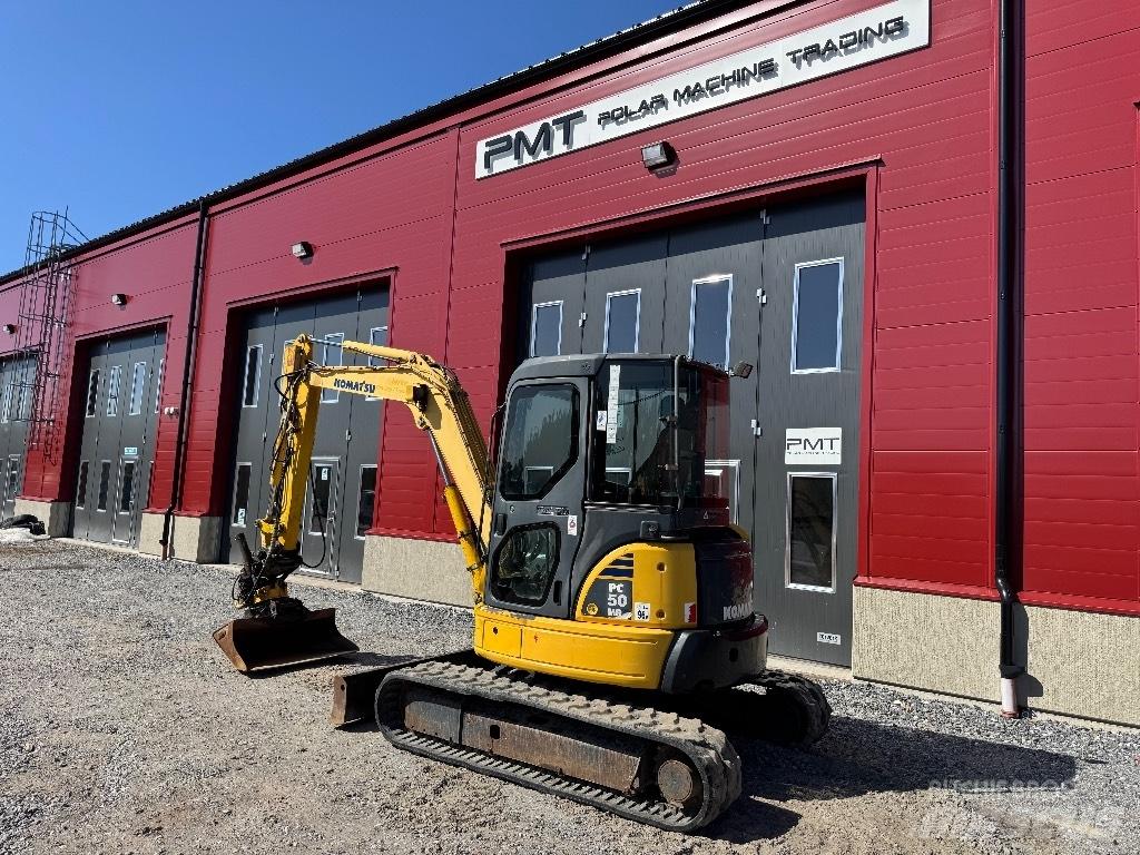 Komatsu PC 50 Mini rýpadla < 7t