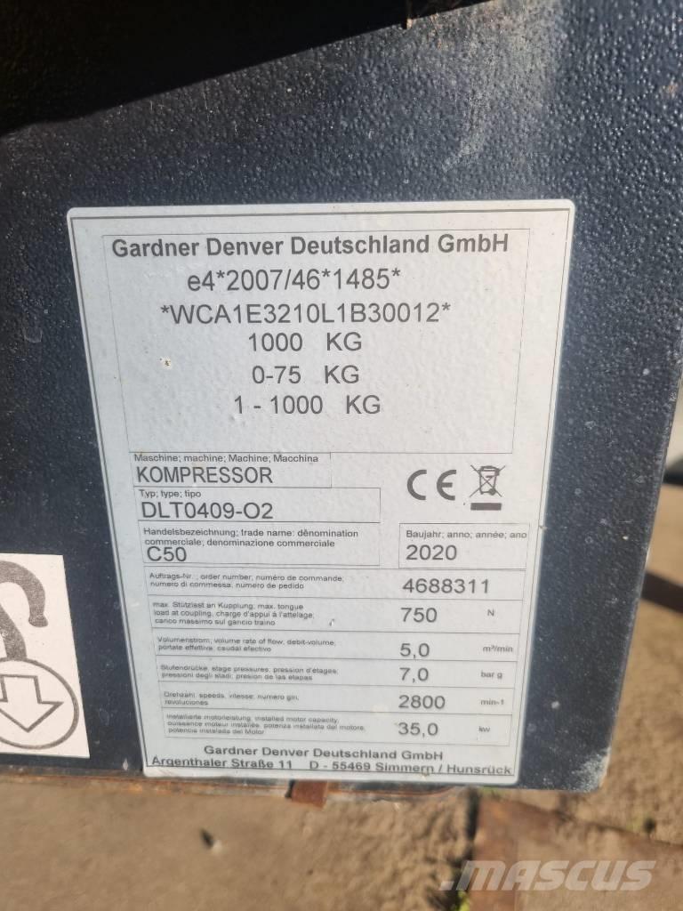 Compair C50 Kompresory